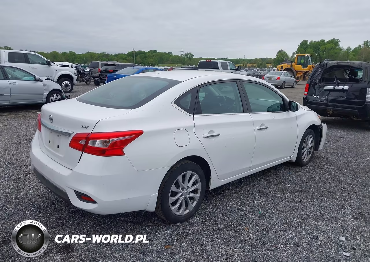 2019 Nissan Sentra Sv VIN:3N1AB7AP3KY415182 - 4
