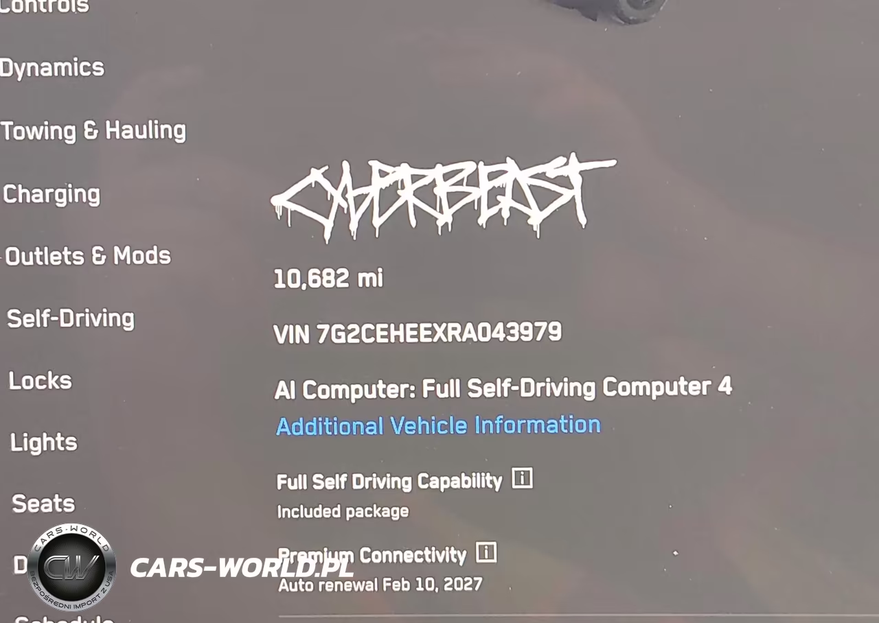 2024 Tesla Cybertruck Cyberbeast VIN:7G2CEHEEXRA043979 - 14