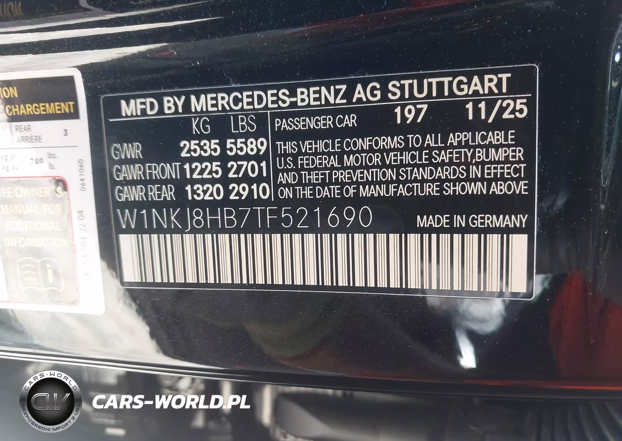 2026 Mercedes-Benz Amg Glc 43 Coupe 4Matic VIN:W1NKJ8HB7TF521690 - 9