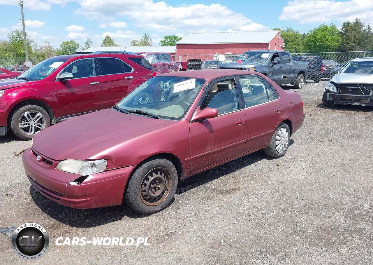 1999 Toyota Corolla Le VIN:2T1BR12EXXC209663 - 2