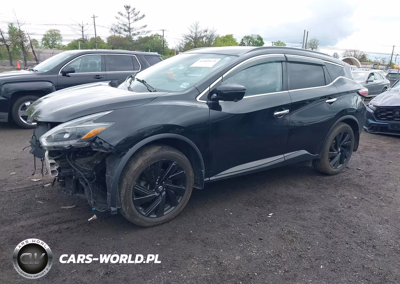 2018 Nissan Murano Sl VIN:5N1AZ2MH3JN134894 - 2