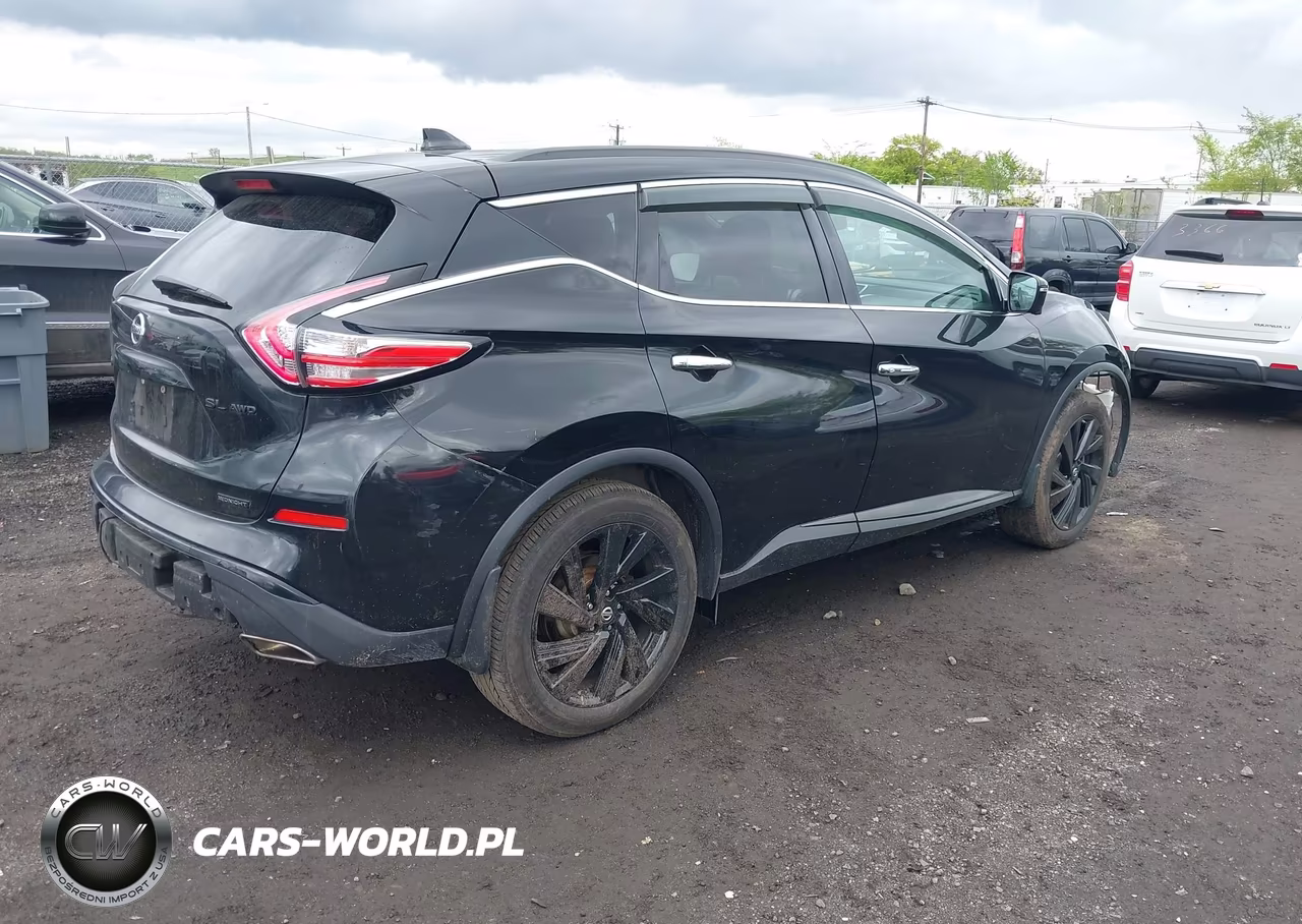2018 Nissan Murano Sl VIN:5N1AZ2MH3JN134894 - 4