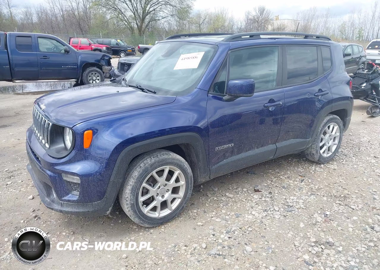 2019 Jeep Renegade Latitude Fwd VIN:ZACNJABBXKPK04127 - 2