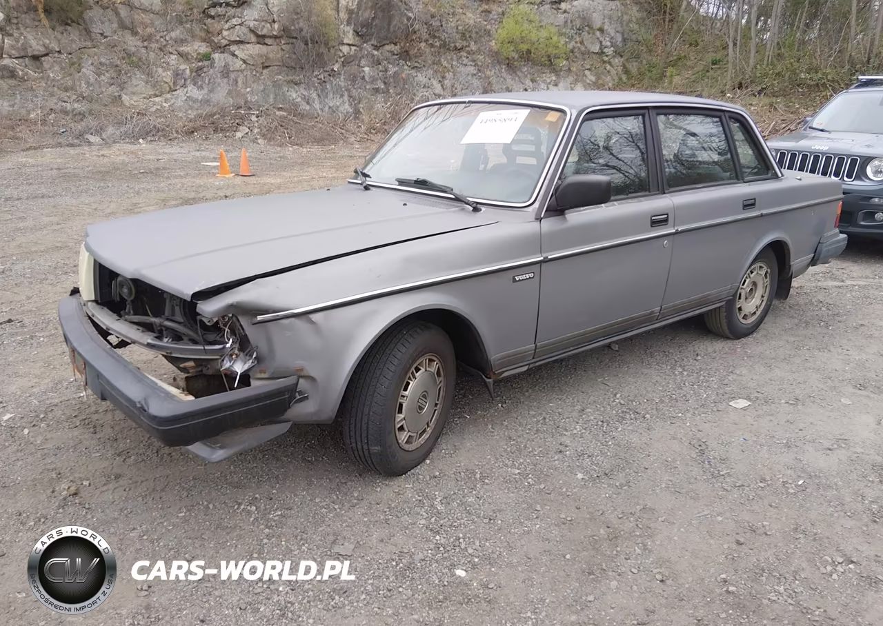 1989 Volvo 244 Dl-Gl VIN:YV1AX884XK1342178 - 2