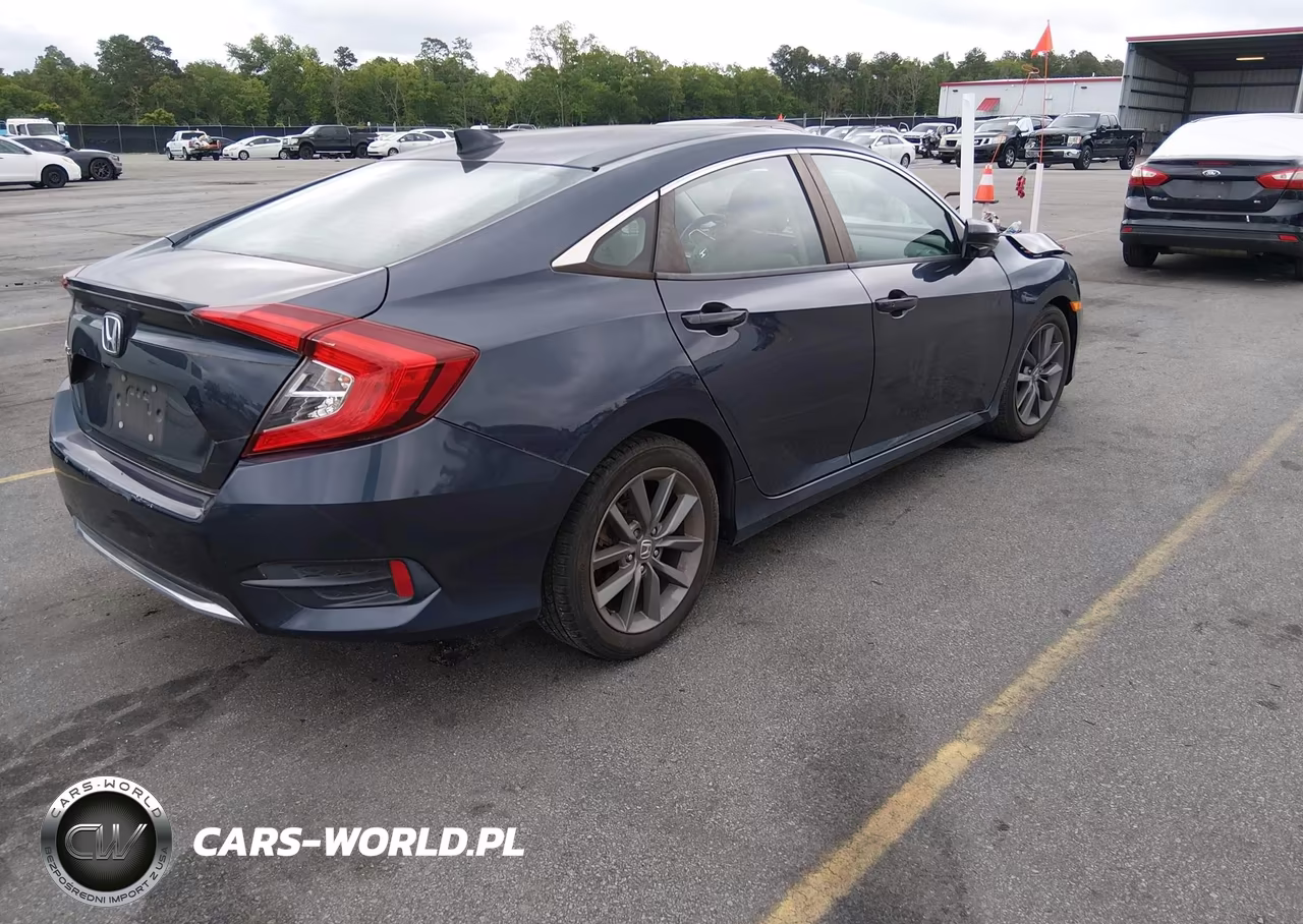 2019 Honda Civic Ex VIN:19XFC1F39KE205657 - 4