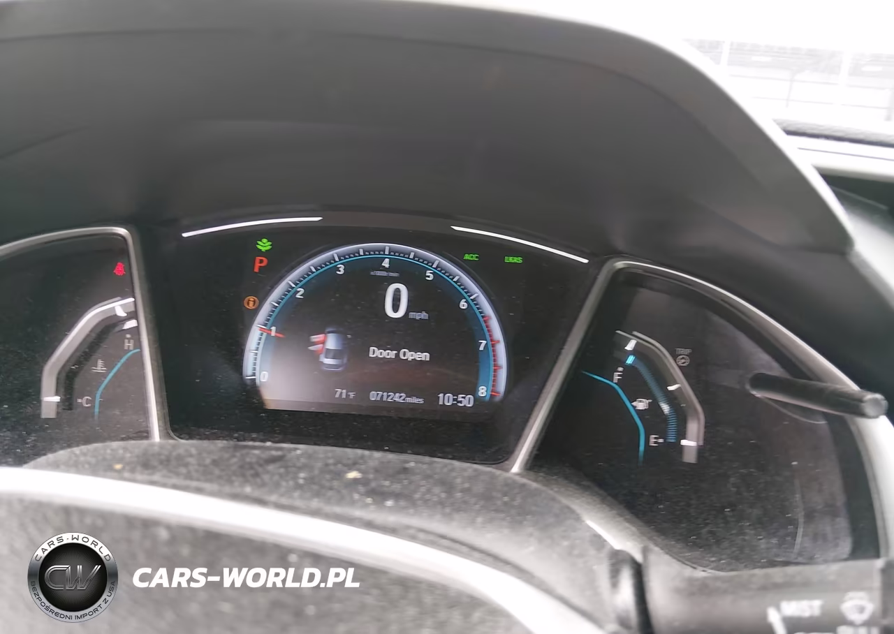 2019 Honda Civic Ex VIN:19XFC1F39KE205657 - 7