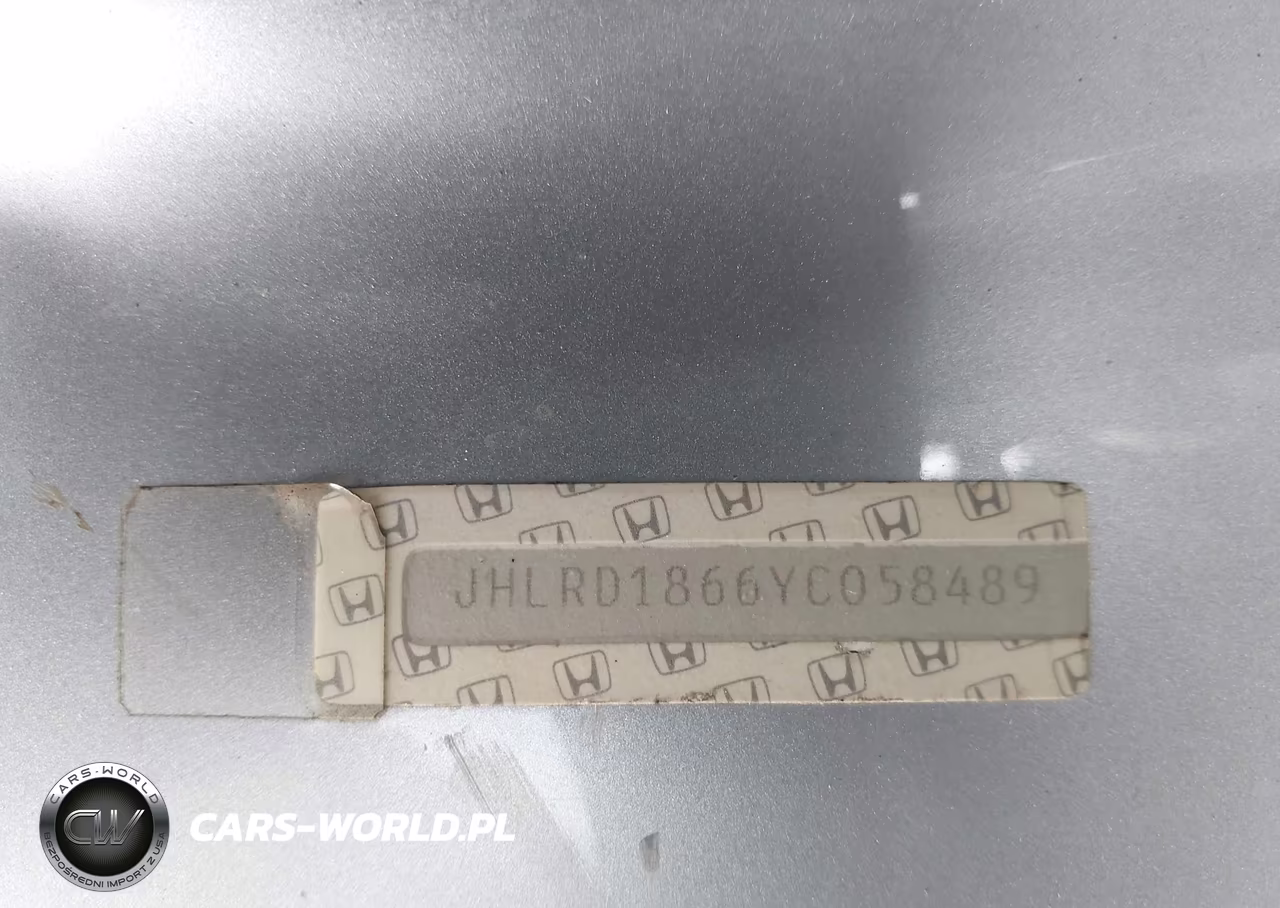 2000 Honda Cr-V Ex VIN:JHLRD1866YC058489 - 17