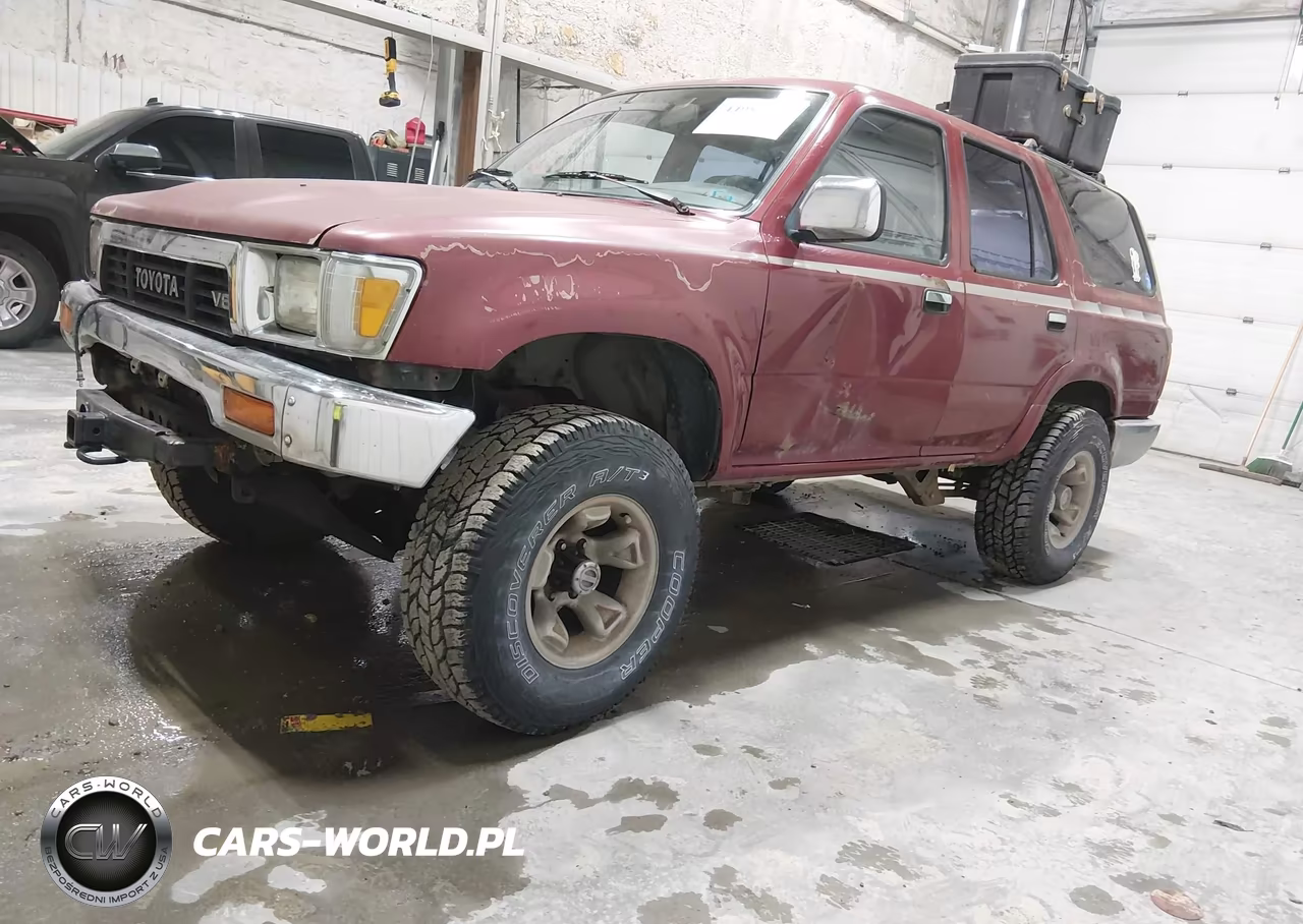 1991 Toyota 4Runner Vn39 Sr5 VIN:JT3VN39W0M8031812 - 2