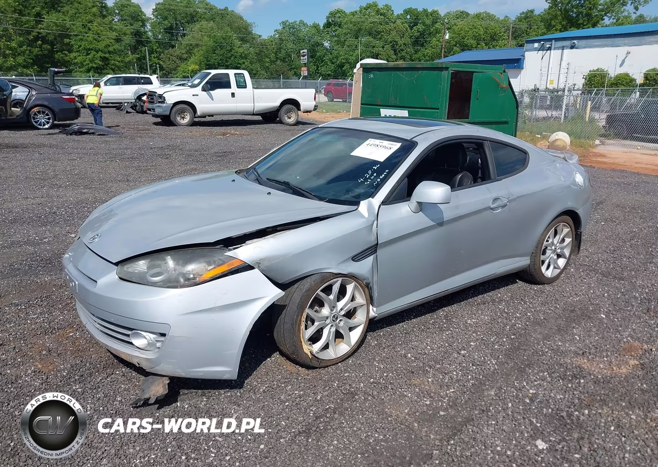 2008 Hyundai Tiburon Gt-Gt Limited-Se VIN:KMHHN66F18U271748 - 2