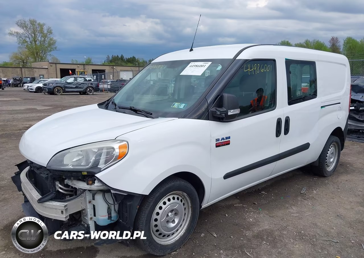 2017 Ram Promaster City Tradesman VIN:ZFBERFAB5H6E91775 - 2