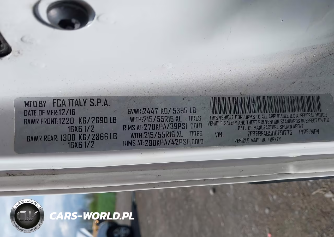 2017 Ram Promaster City Tradesman VIN:ZFBERFAB5H6E91775 - 9