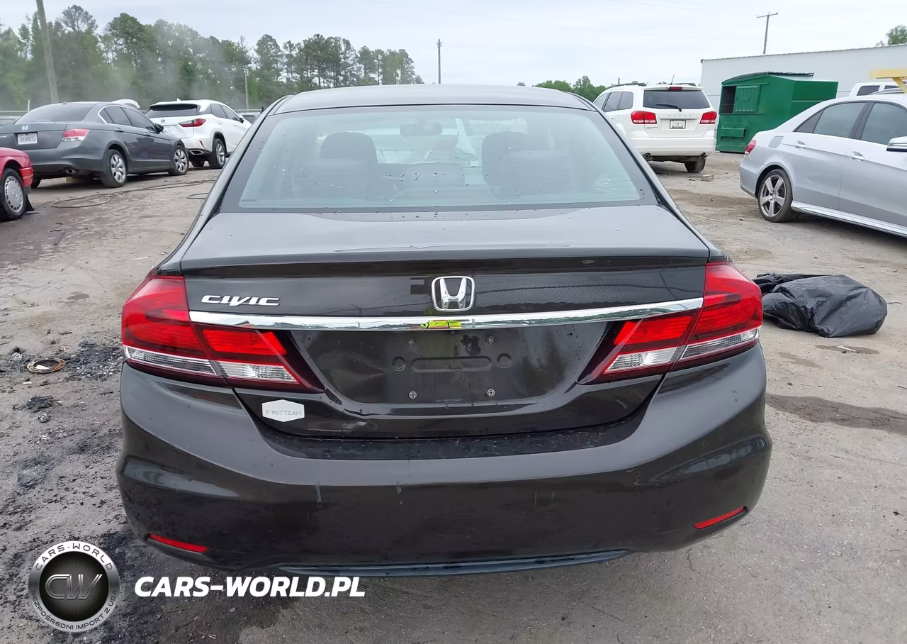 2014 Honda Civic Lx VIN:2HGFB2F53EH521429 - 16