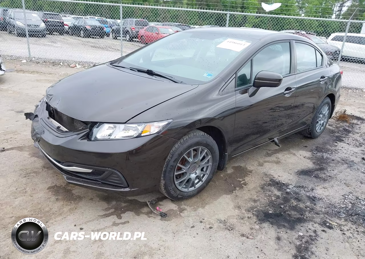 2014 Honda Civic Lx VIN:2HGFB2F53EH521429 - 2