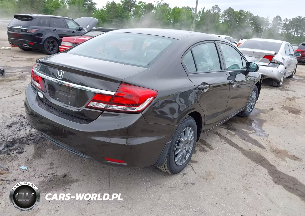 2014 Honda Civic Lx VIN:2HGFB2F53EH521429 - 4