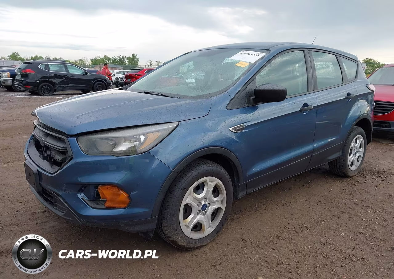 2018 Ford Escape S VIN:1FMCU0F72JUC30456 - 2