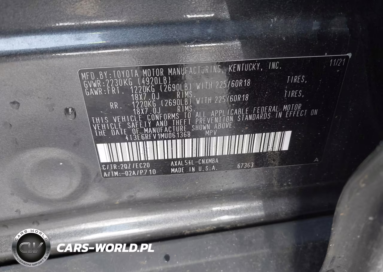 2021 Toyota Rav4 Hybrid Xse VIN:4T3E6RFV1MU061368 - 9