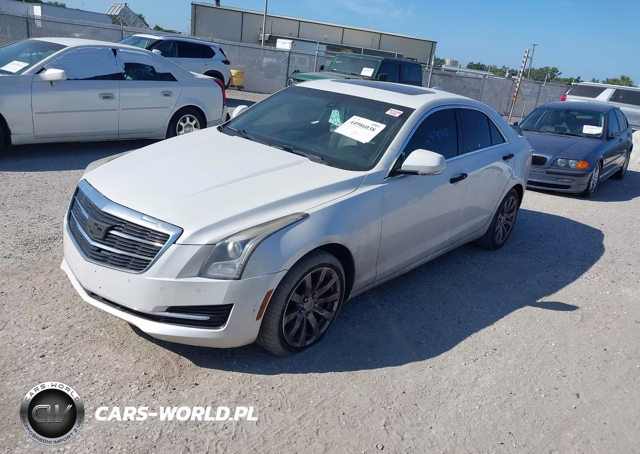 2017 Cadillac Ats Luxury VIN:1G6AH5RX5H0135306 - 2