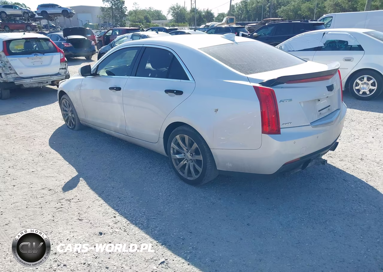 2017 Cadillac Ats Luxury VIN:1G6AH5RX5H0135306 - 3