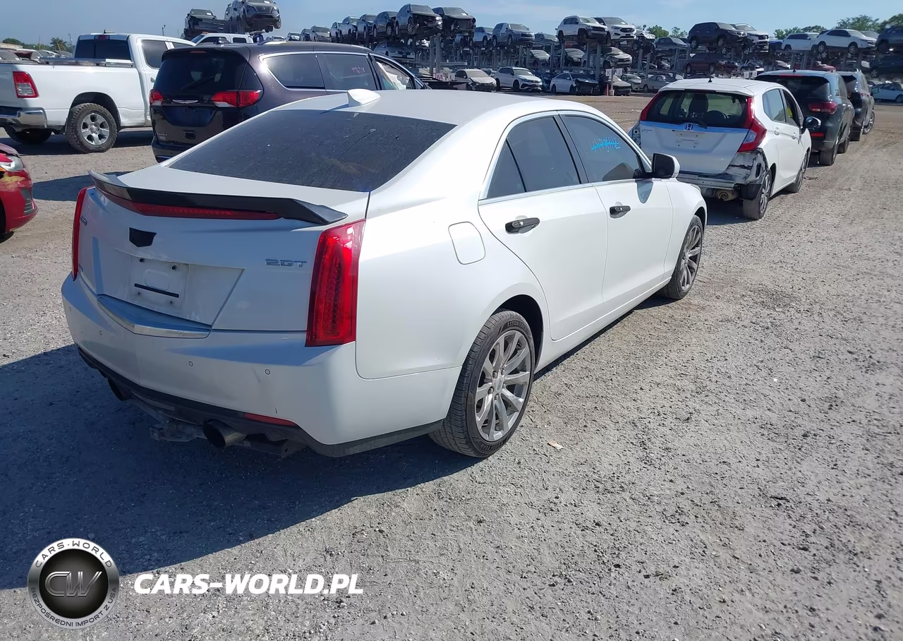 2017 Cadillac Ats Luxury VIN:1G6AH5RX5H0135306 - 4