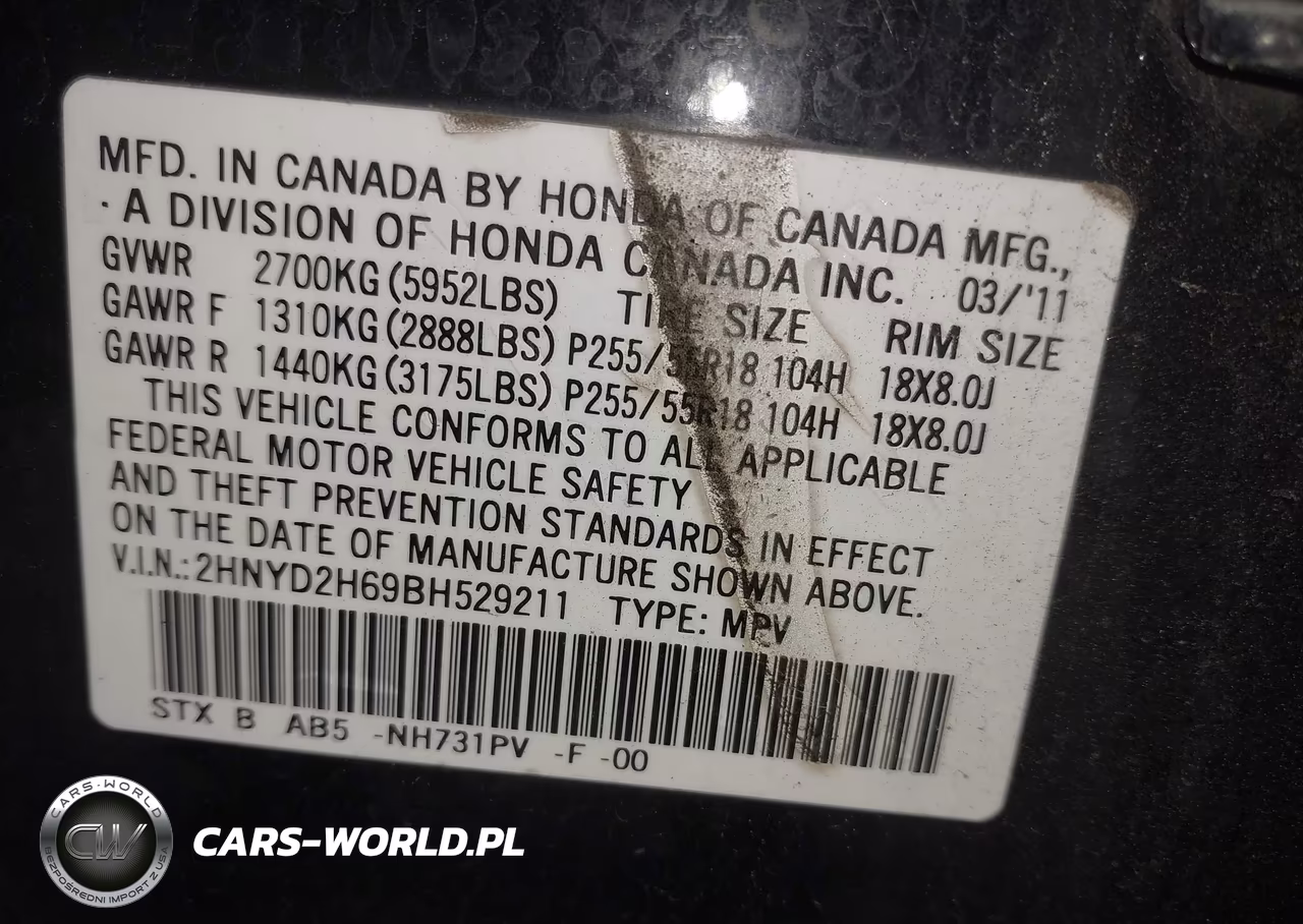 2011 Acura Mdx Technology Package VIN:2HNYD2H69BH529211 - 9