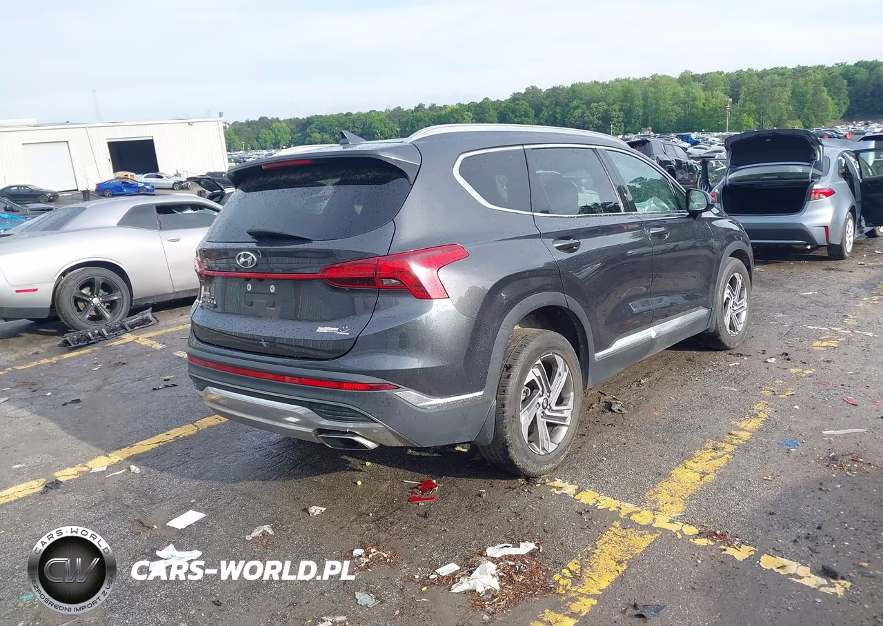 2021 Hyundai Santa Fe Sel VIN:5NMS24AJ9MH365638 - 4