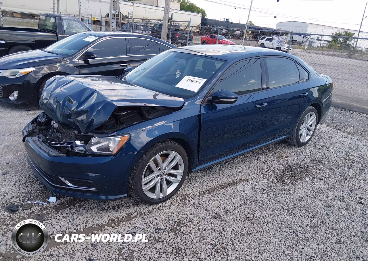 2019 Volkswagen Passat 2.0T Wolfsburg Edition VIN:1VWLA7A39KC012948 - 2