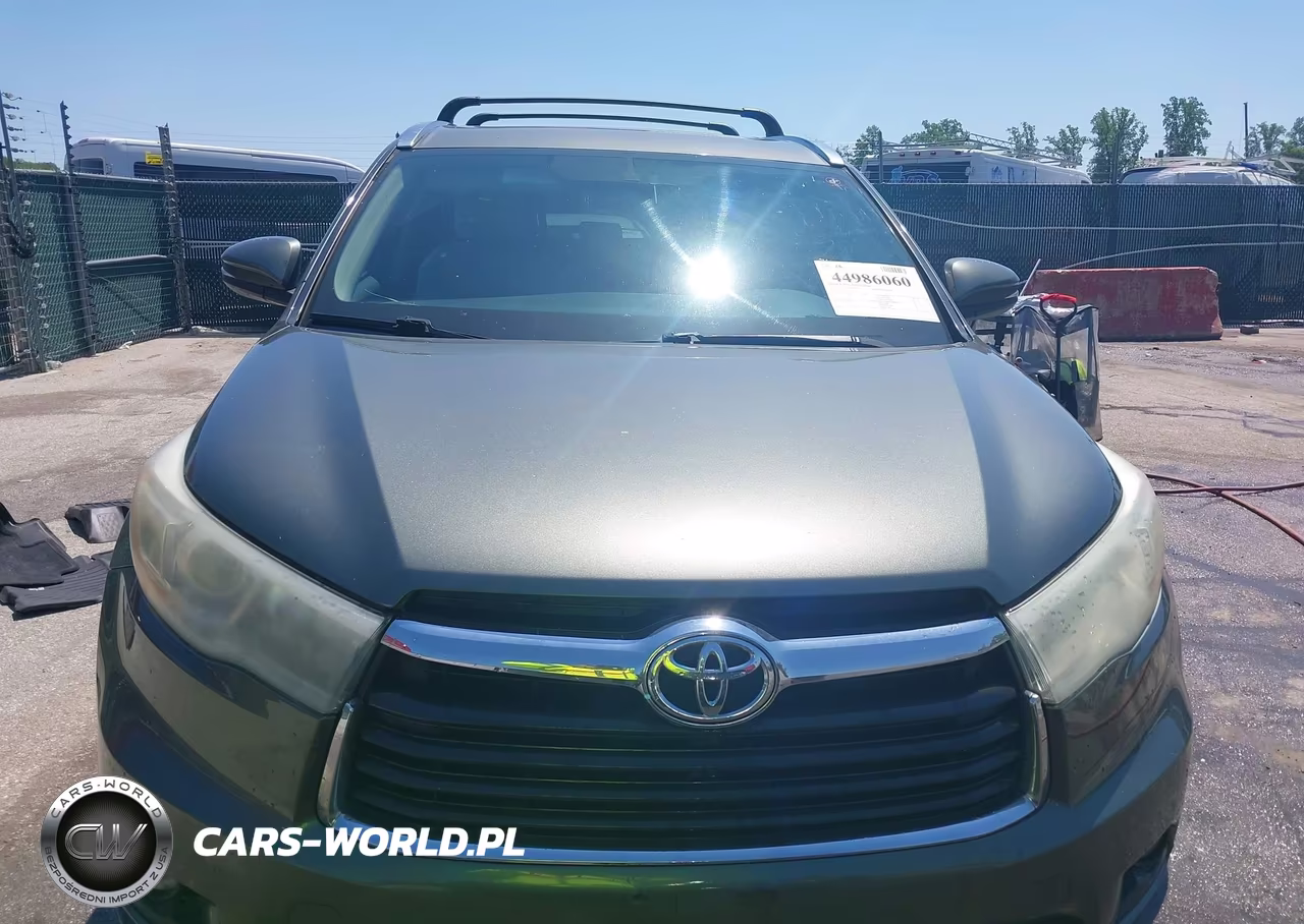 2015 Toyota Highlander Xle V6 VIN:5TDJKRFH2FS107721 - 12