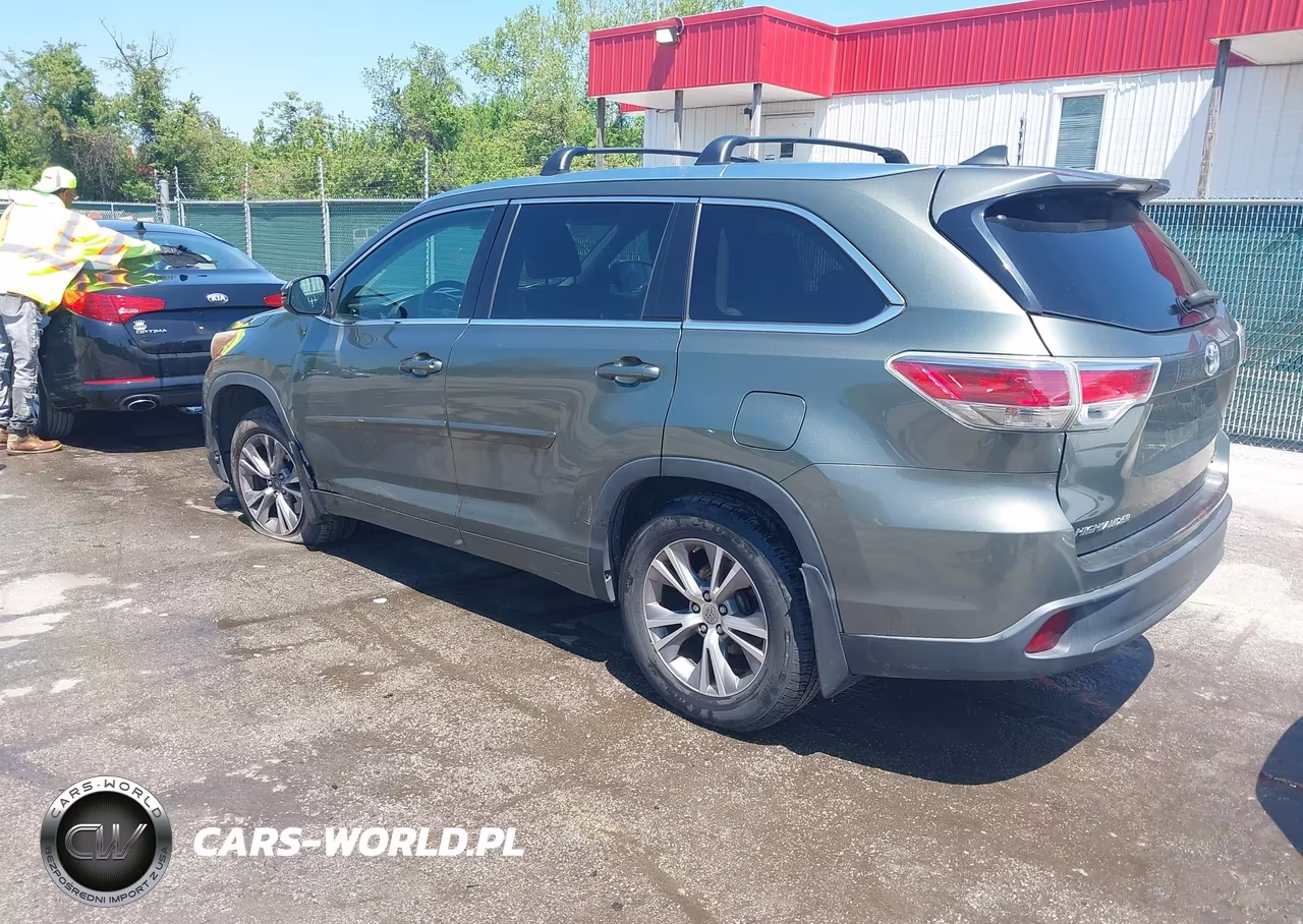 2015 Toyota Highlander Xle V6 VIN:5TDJKRFH2FS107721 - 3