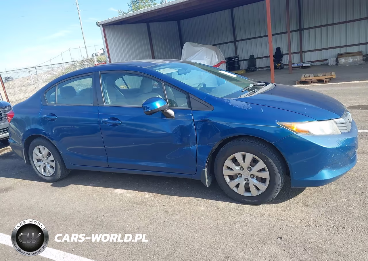 2012 Honda Civic Lx VIN:2HGFB2F52CH568805 - 13
