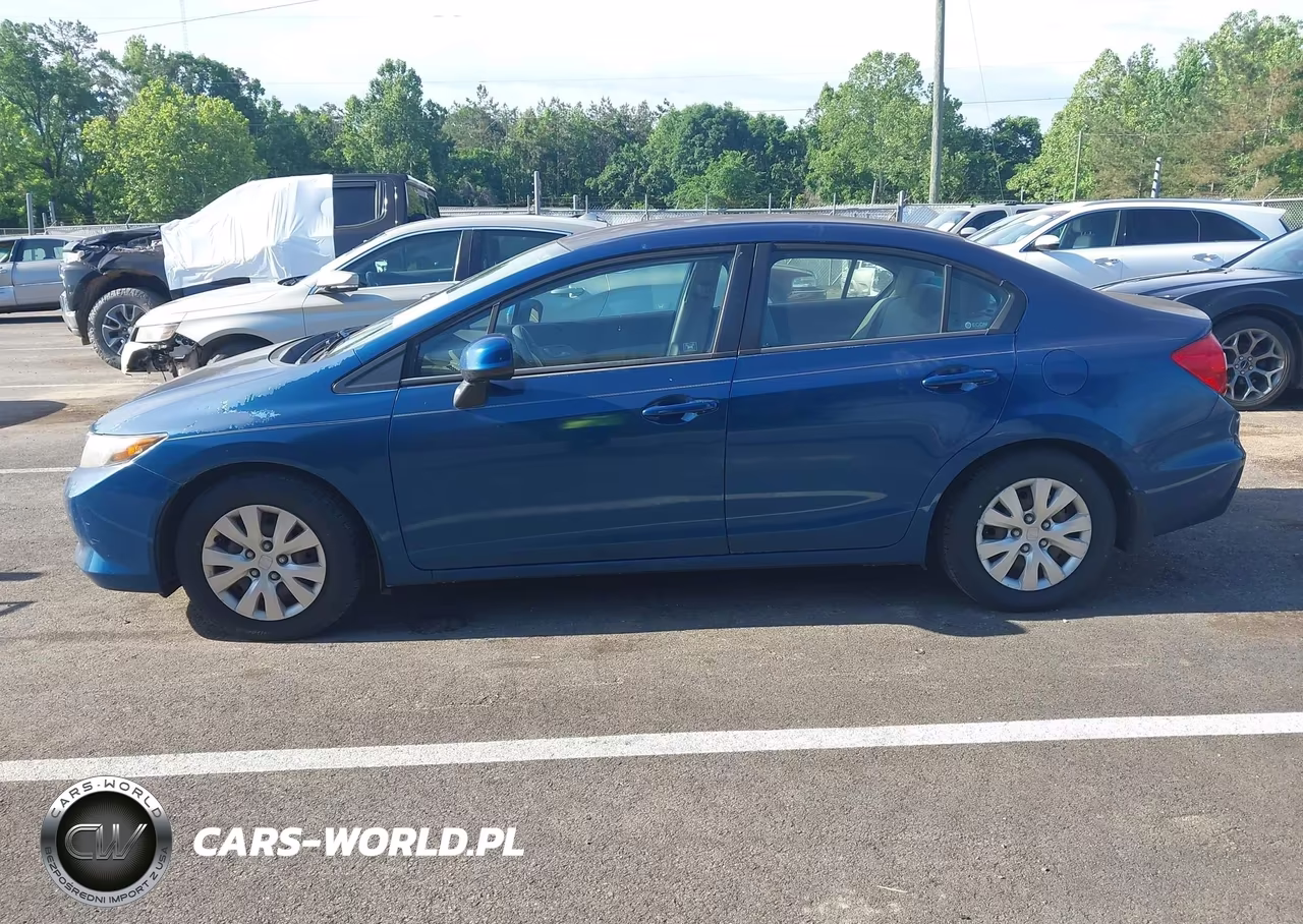 2012 Honda Civic Lx VIN:2HGFB2F52CH568805 - 14