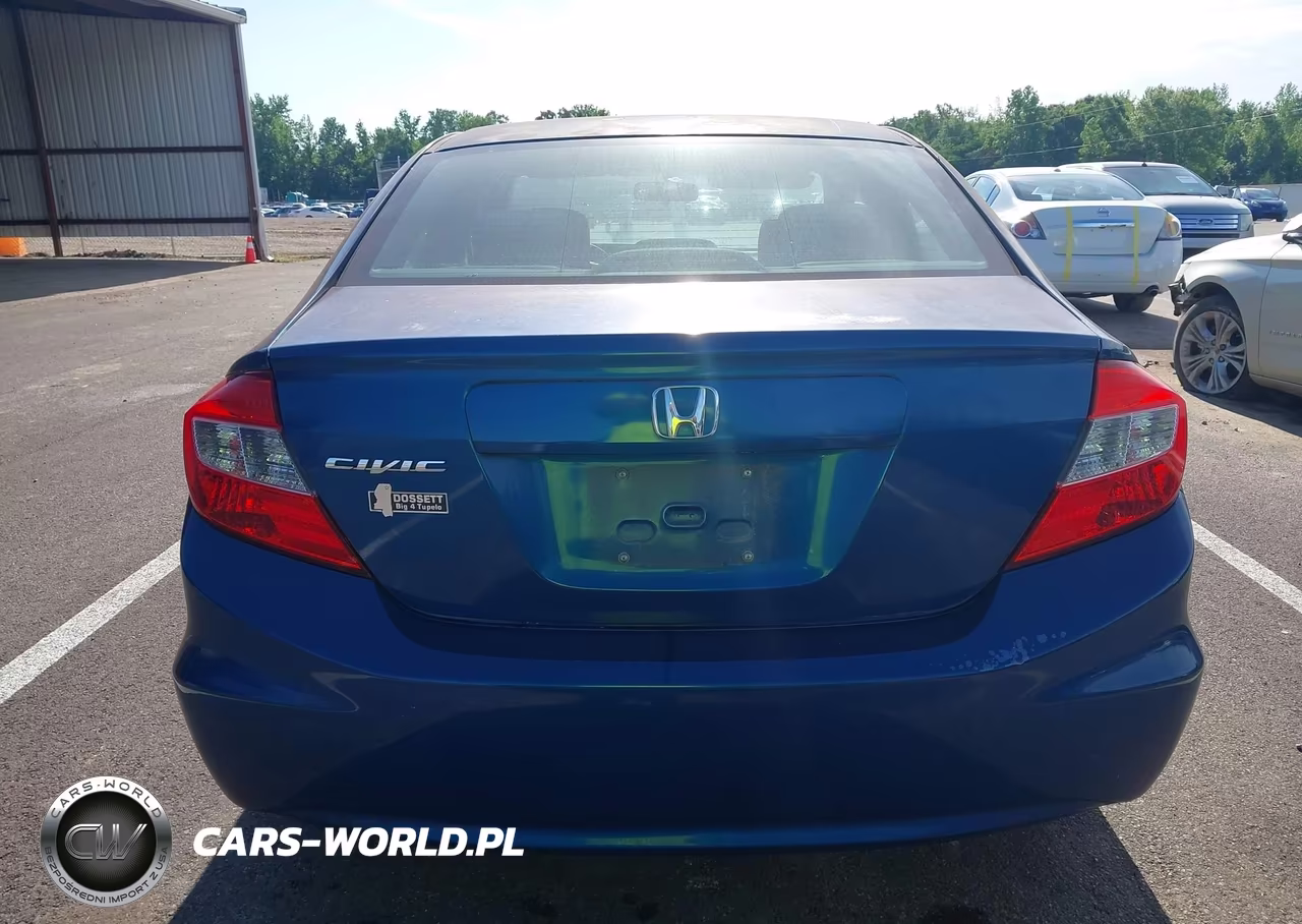 2012 Honda Civic Lx VIN:2HGFB2F52CH568805 - 16