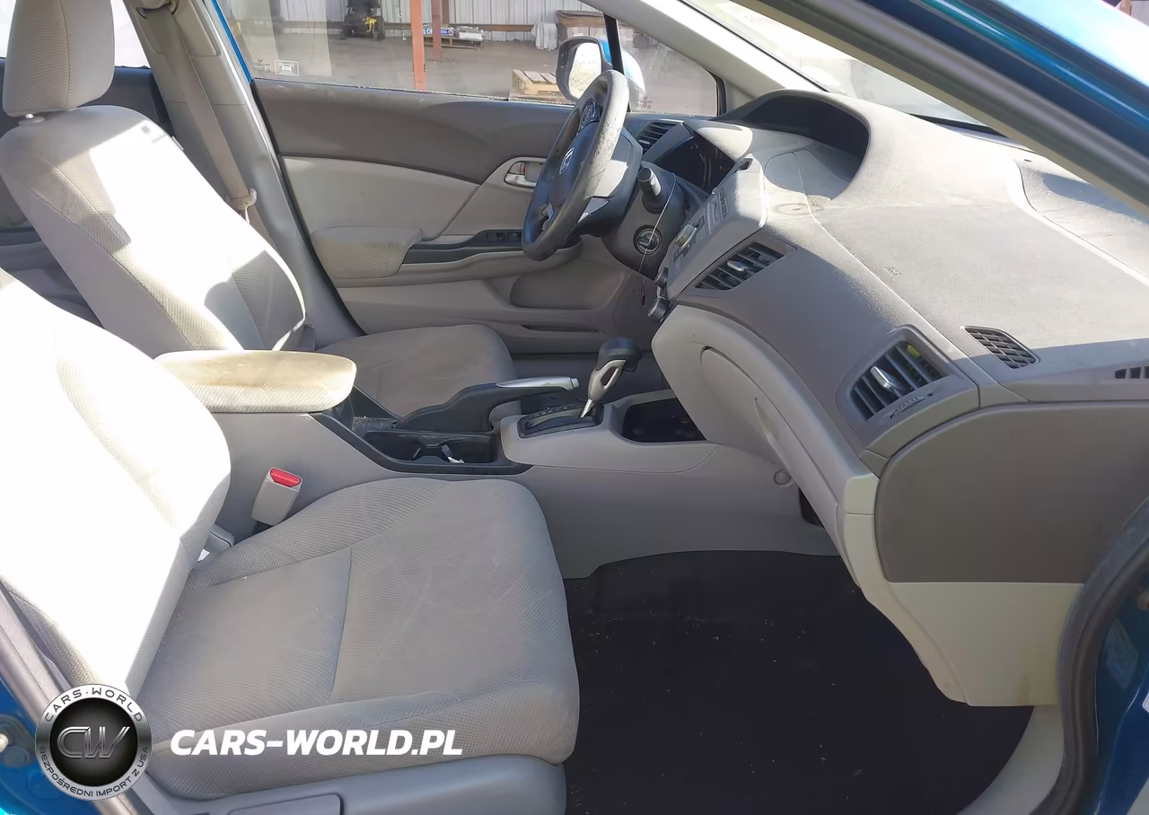 2012 Honda Civic Lx VIN:2HGFB2F52CH568805 - 5
