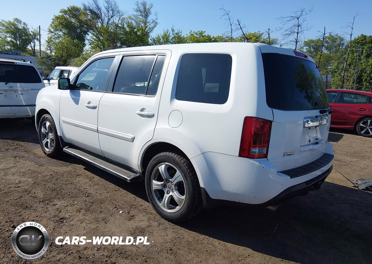 2013 Honda Pilot Ex-L VIN:5FNYF4H59DB004497 - 3