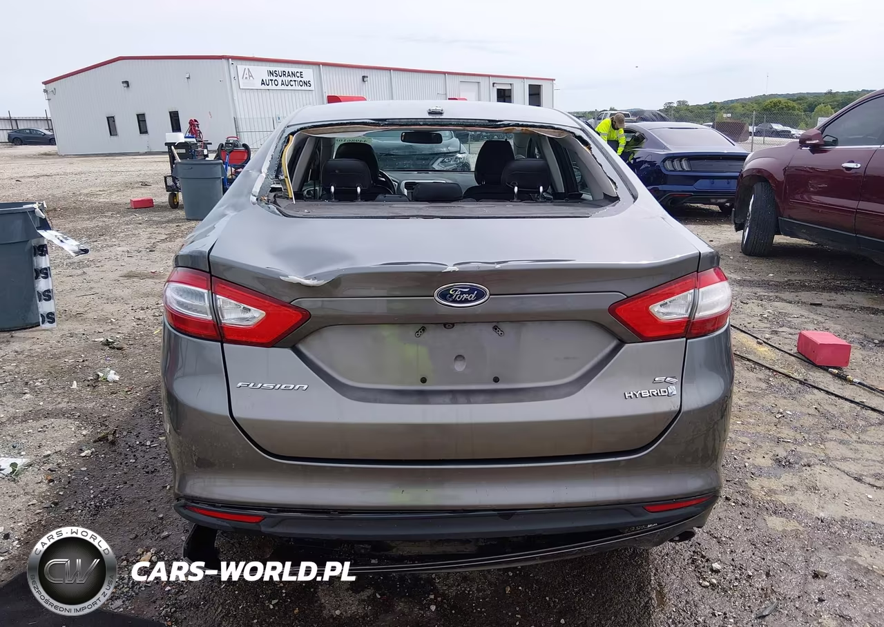 2013 Ford Fusion Hybrid Se VIN:3FA6P0LU8DR156853 - 16
