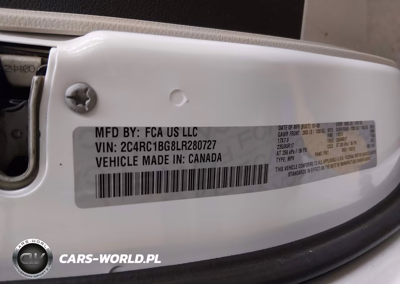 2020 Chrysler Pacifica Touring L VIN:2C4RC1BG8LR280727 - 9