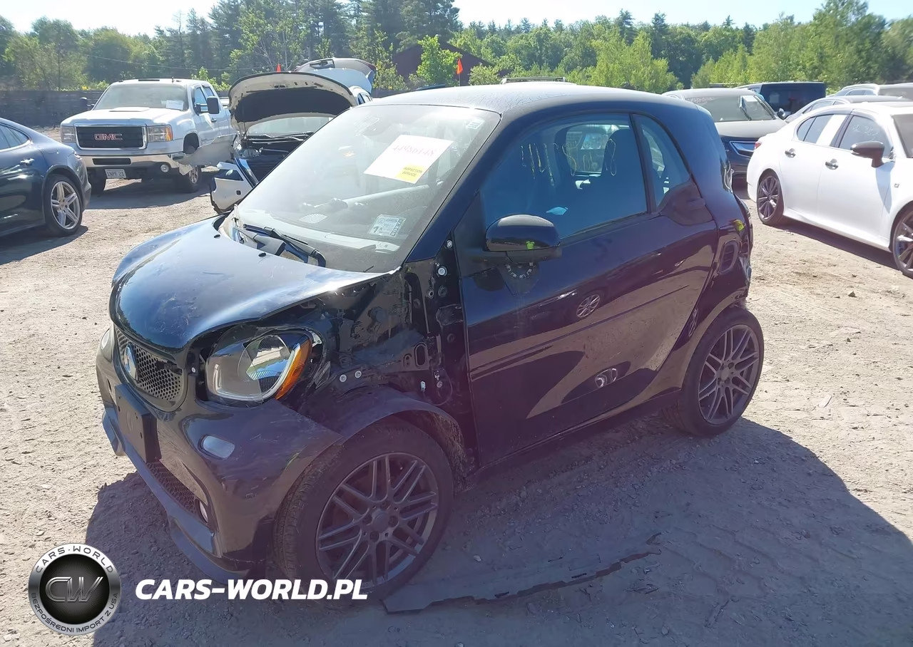 2017 Smart Fortwo Prime VIN:WMEFJ5DA0HK172618 - 2