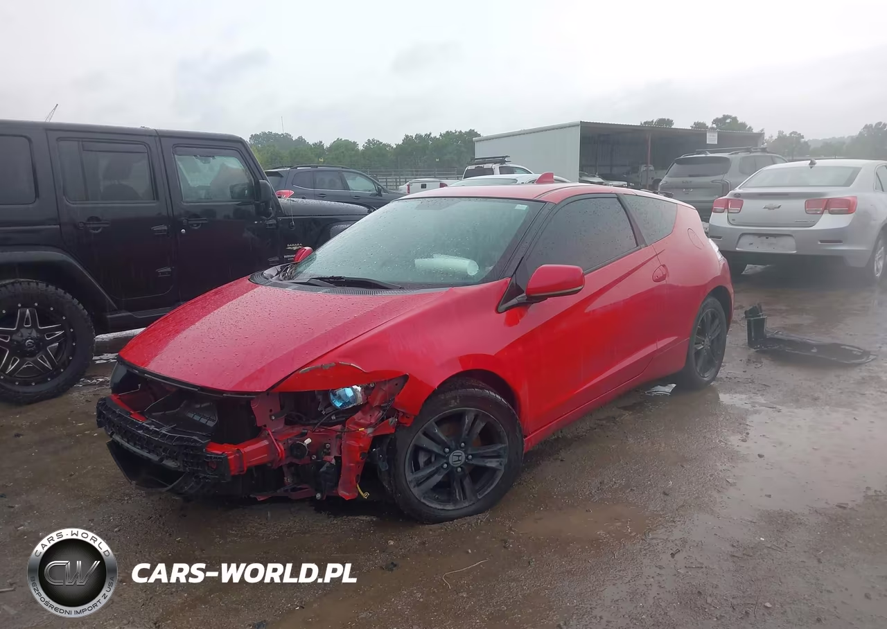 2012 Honda Cr-Z VIN:JHMZF1D48CS002255 - 2