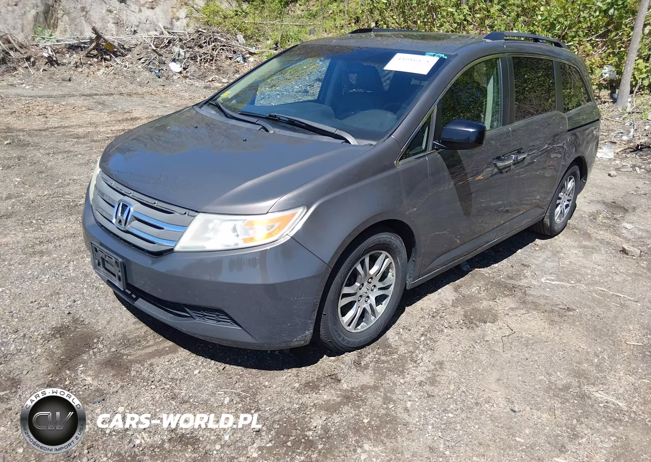 2012 Honda Odyssey Ex-L VIN:5FNRL5H60CB104529 - 2