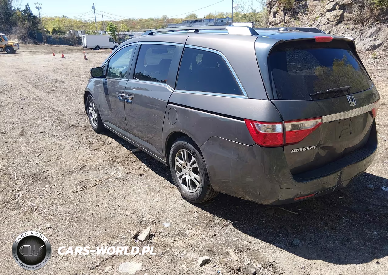 2012 Honda Odyssey Ex-L VIN:5FNRL5H60CB104529 - 3