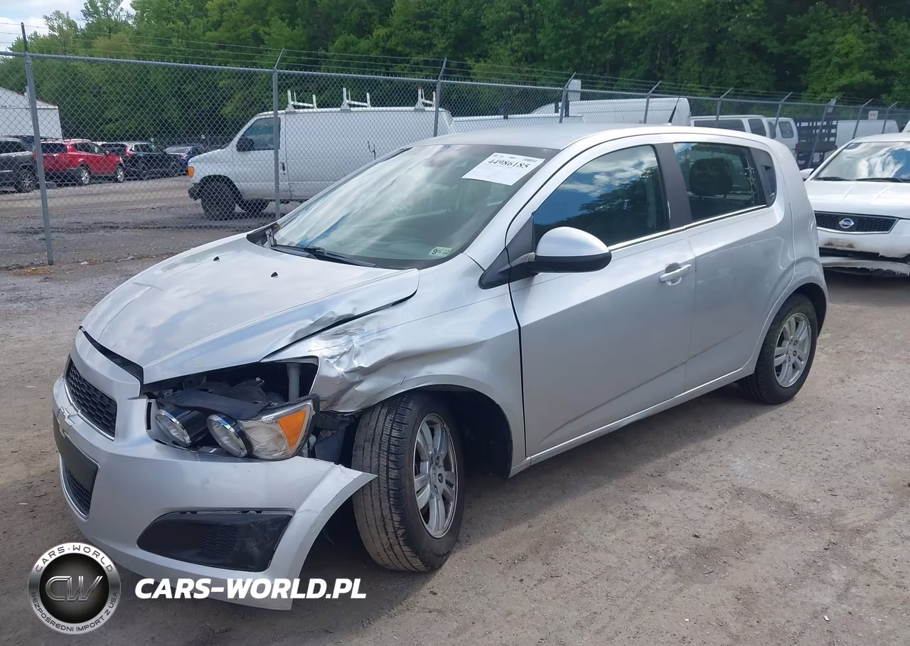 2012 Chevrolet Sonic 2Lt VIN:1G1JC6SH8C4160568 - 2