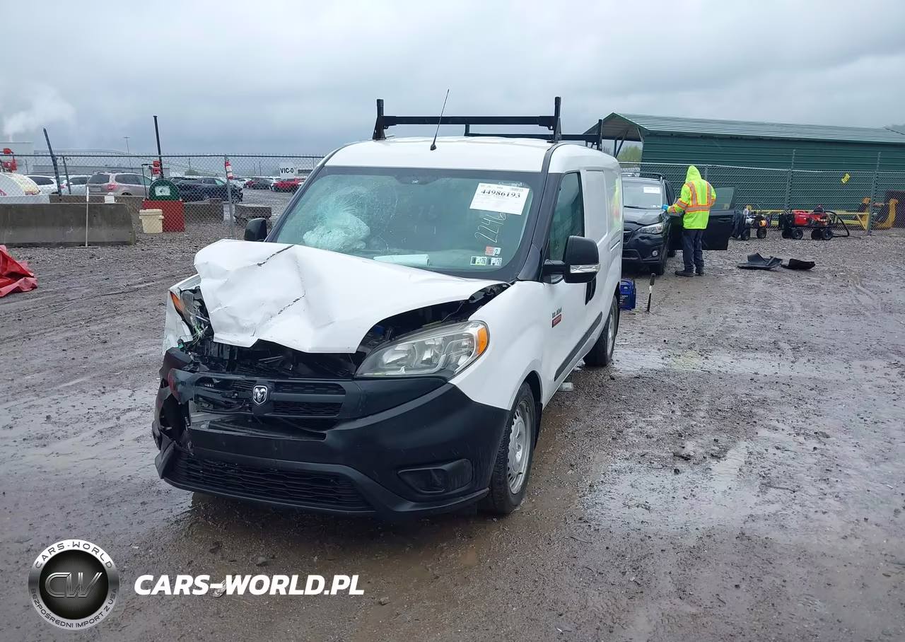 2017 Ram Promaster City Tradesman VIN:ZFBERFAB7H6D52246 - 2