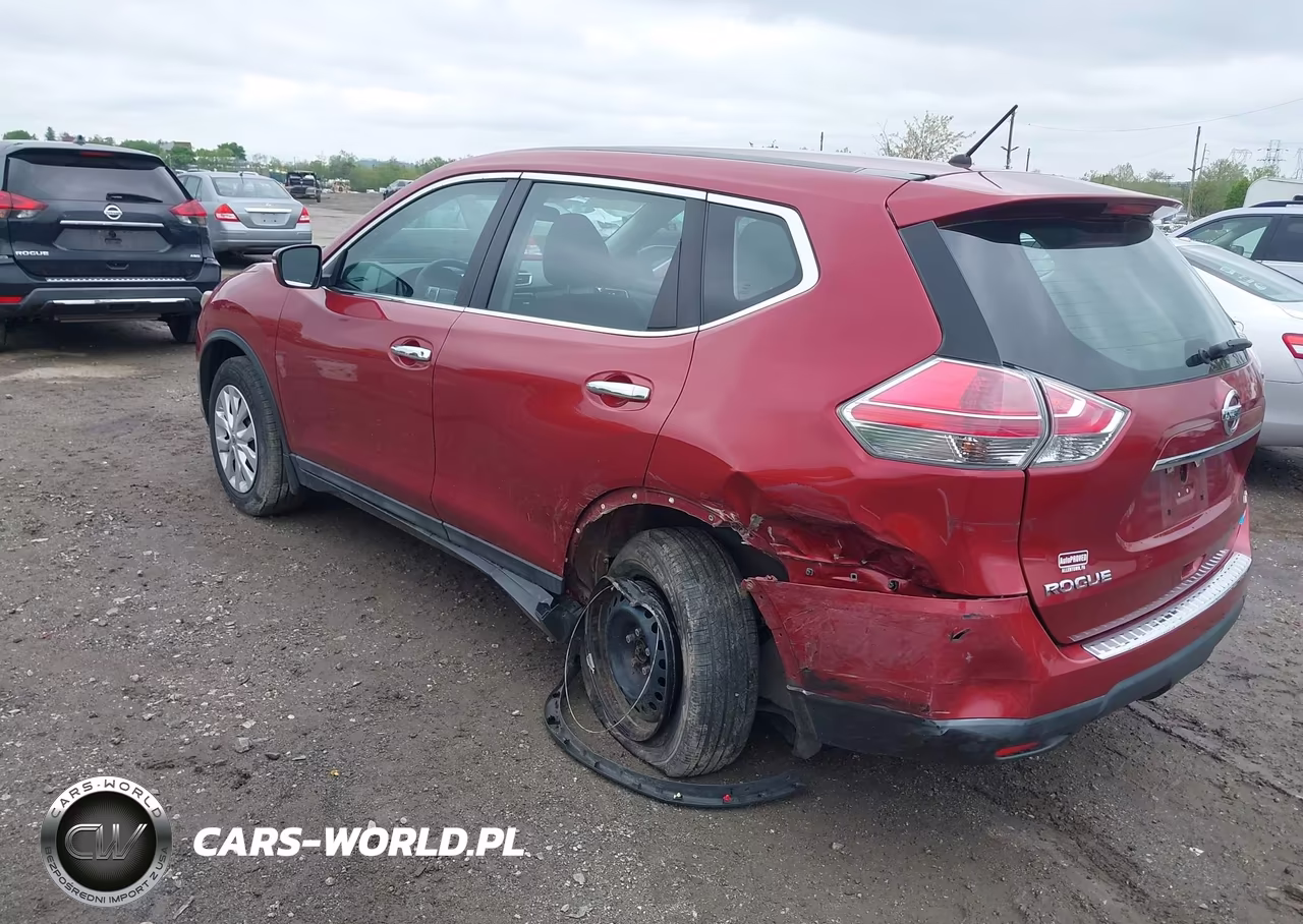 2014 Nissan Rogue S VIN:5N1AT2MV2EC854230 - 3