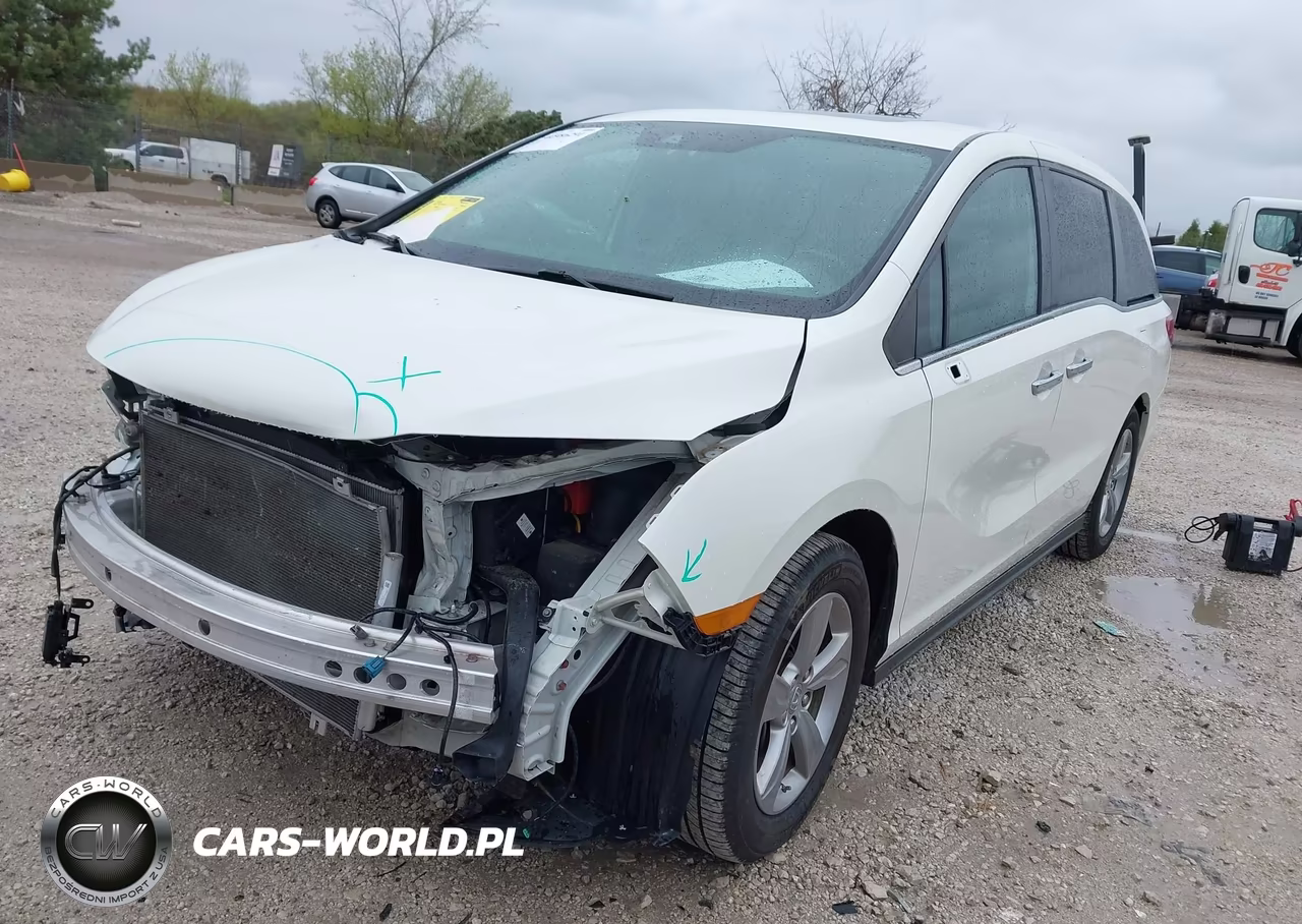 2018 Honda Odyssey Ex-L VIN:5FNRL6H79JB036498 - 2