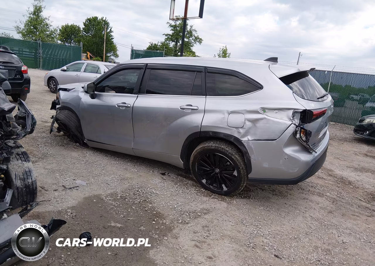 2023 Toyota Highlander Le VIN:5TDKDRAH9PS524700 - 3