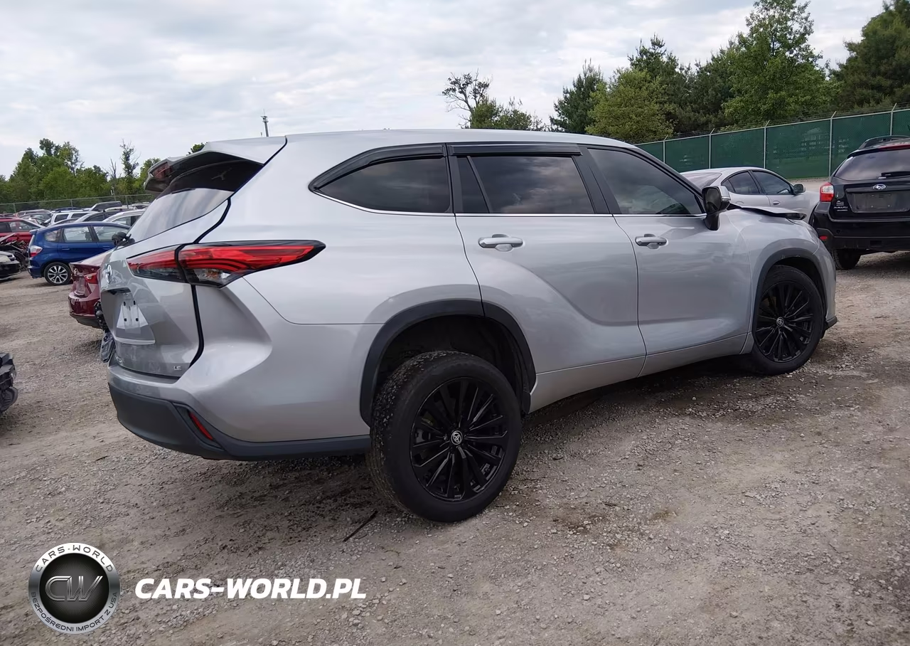 2023 Toyota Highlander Le VIN:5TDKDRAH9PS524700 - 4