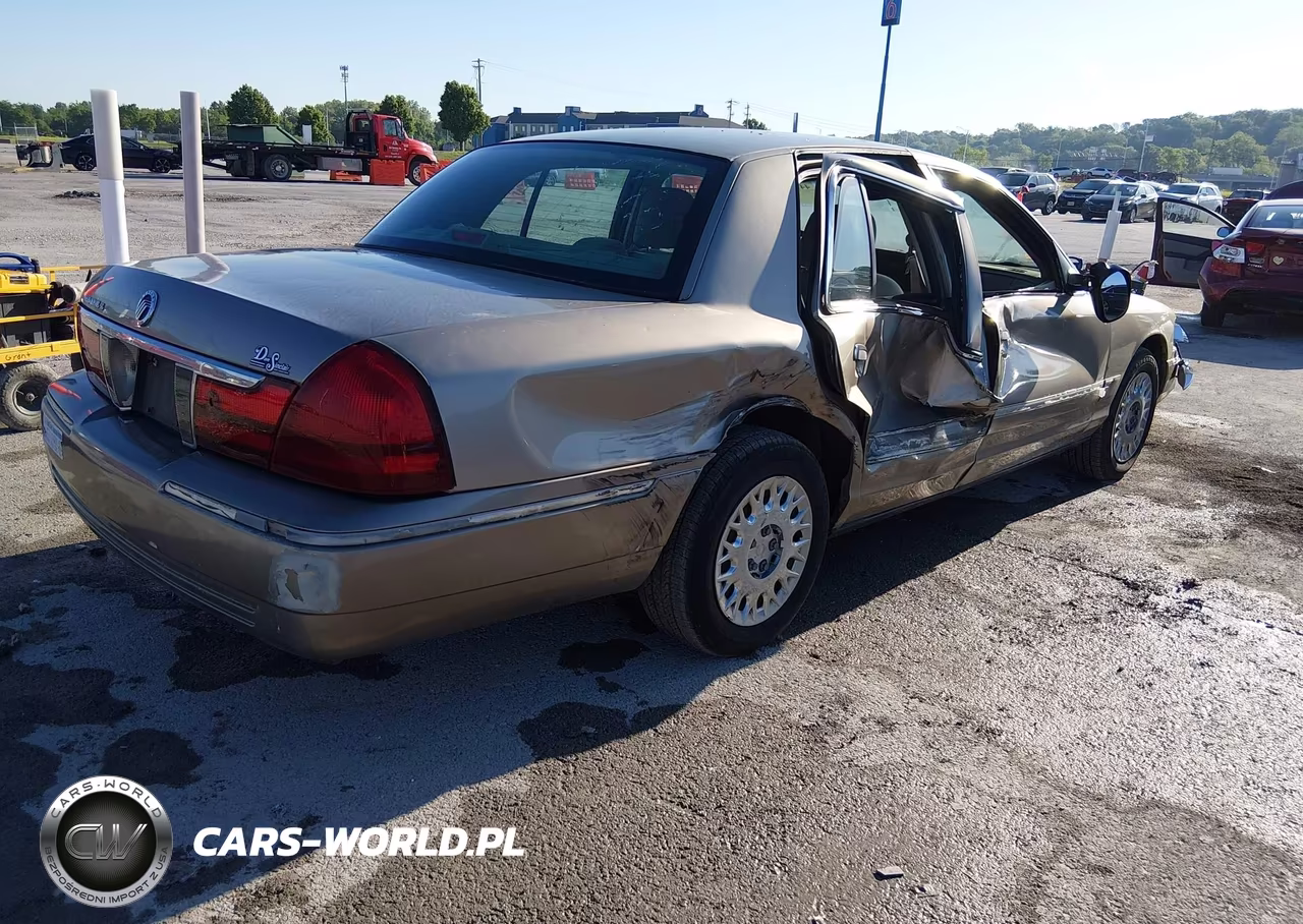 2003 Mercury Grand Marquis Gs VIN:2MEFM74W93X702649 - 4