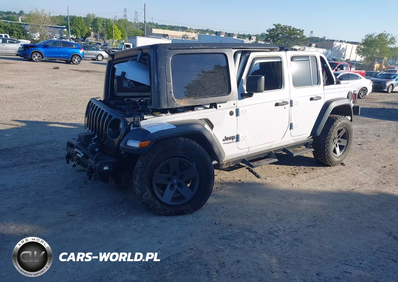 2021 Jeep Wrangler Unlimited Willys 4X4 VIN:1C4HJXDN5MW570805 - 2