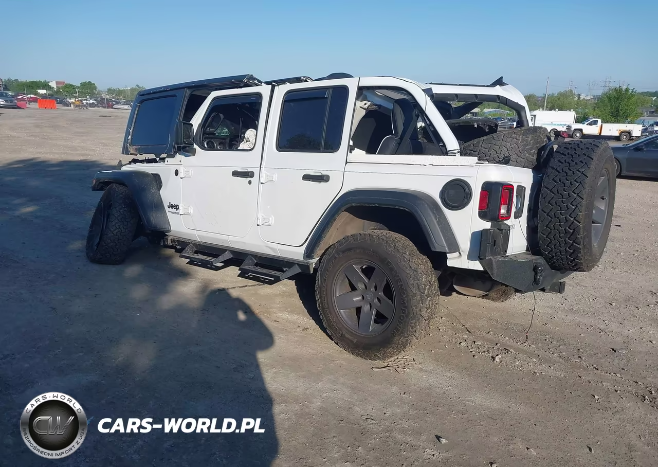 2021 Jeep Wrangler Unlimited Willys 4X4 VIN:1C4HJXDN5MW570805 - 3