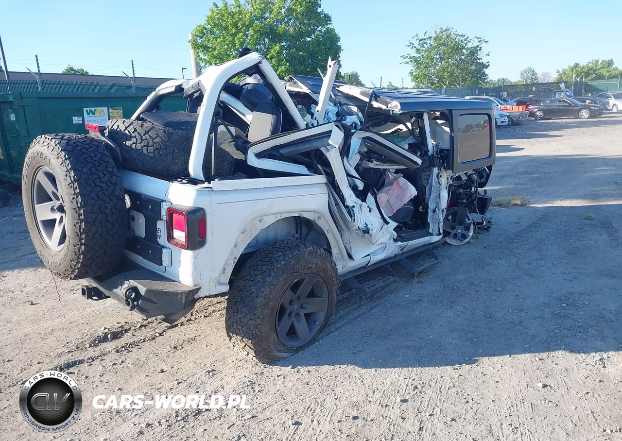 2021 Jeep Wrangler Unlimited Willys 4X4 VIN:1C4HJXDN5MW570805 - 4