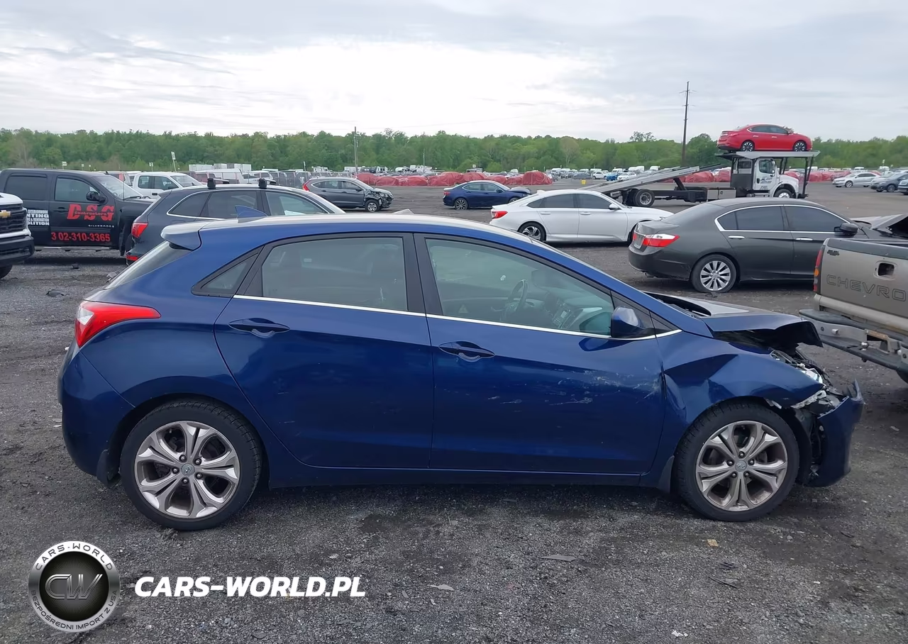 2013 Hyundai Elantra Gt VIN:KMHD35LE3DU083933 - 13